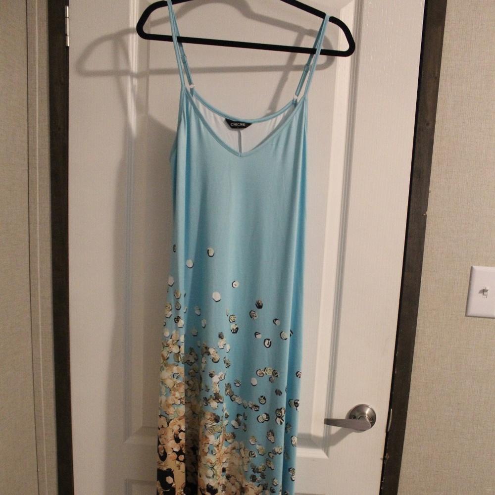 Chicme Swim Suit Set With Maxi Dress